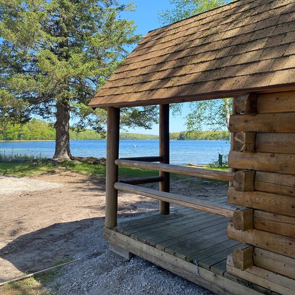 Primitive Cabin with Gorgeous Lake View