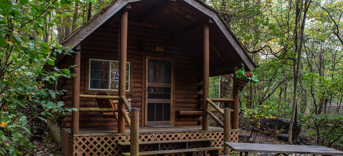 Exterior of Deluxe Cottage (Pictured is DK #1)