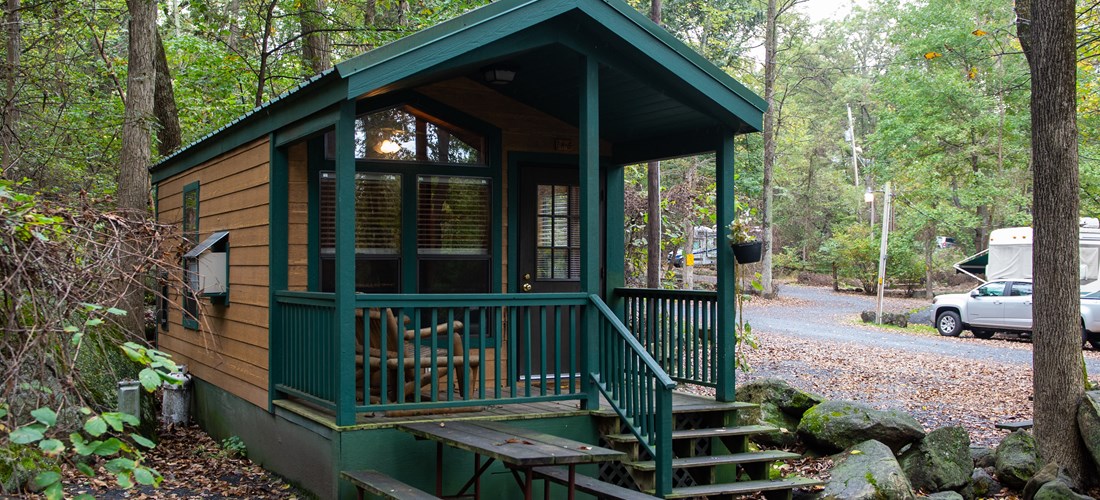 Exterior of Basic Cottage (Pictured is BK #5)