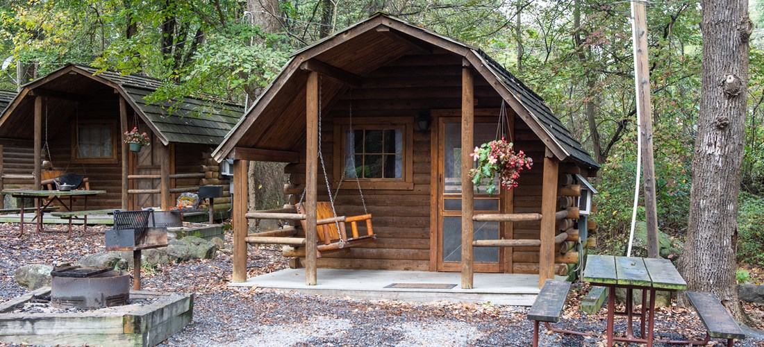 Exterior of cabin (pictured is #4)