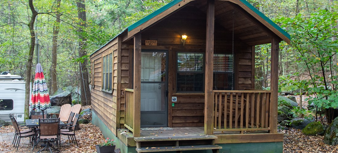Exterior of Lodge (Pictured is Lodge #1)