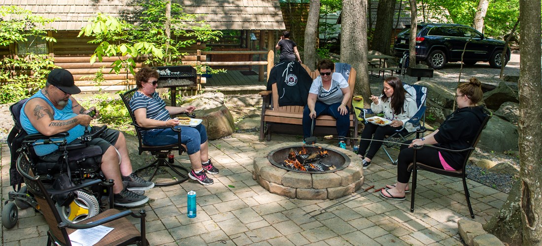 Patio at Lodge #2