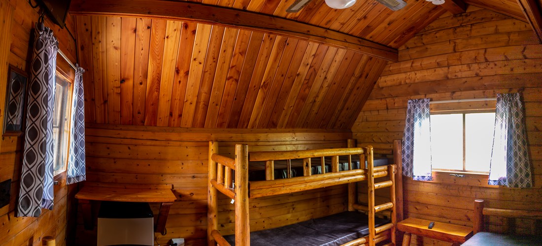 Inside the cabin