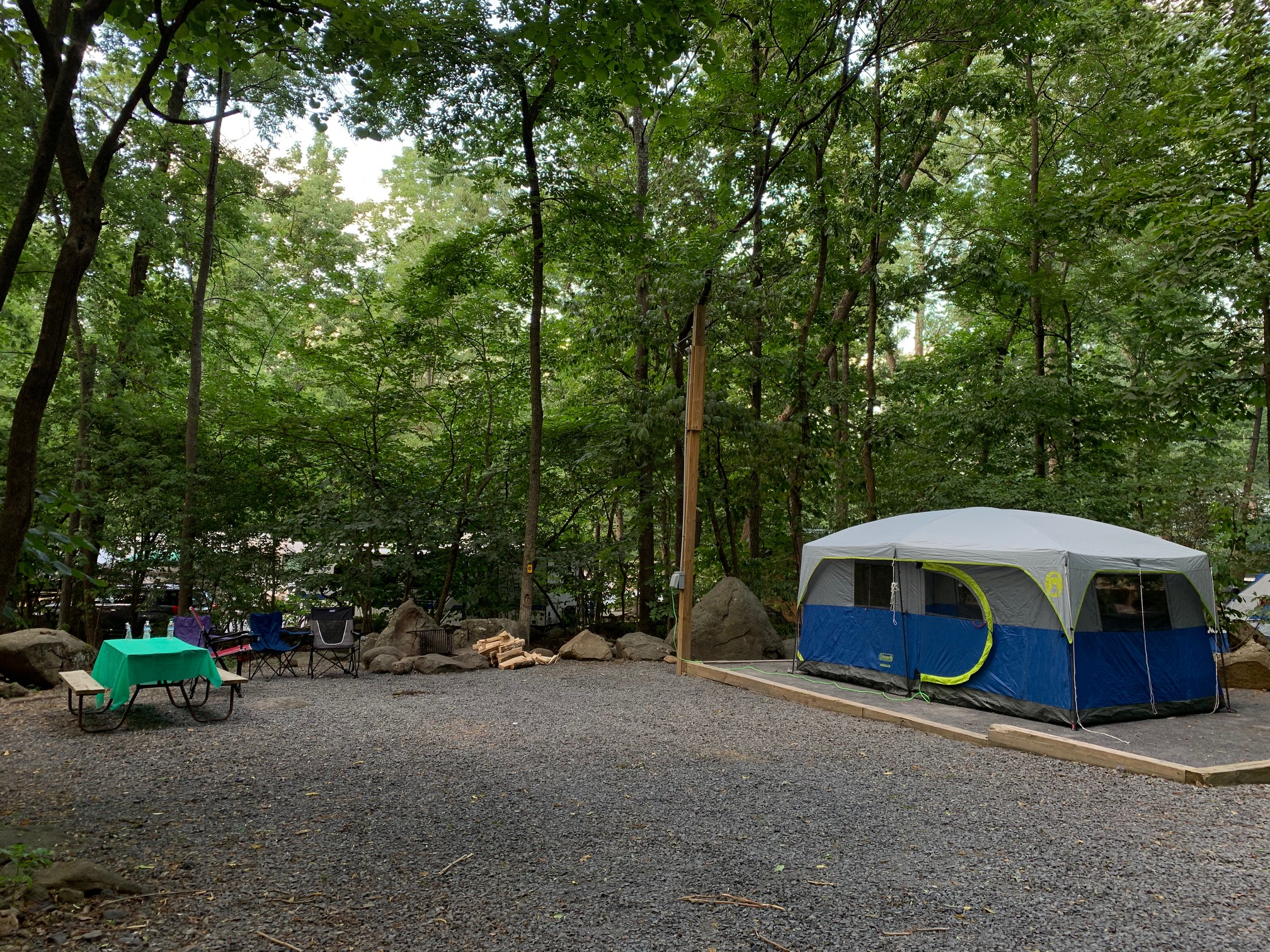 Gettysburg, Pennsylvania Tent Camping Sites Gettysburg / Battlefield