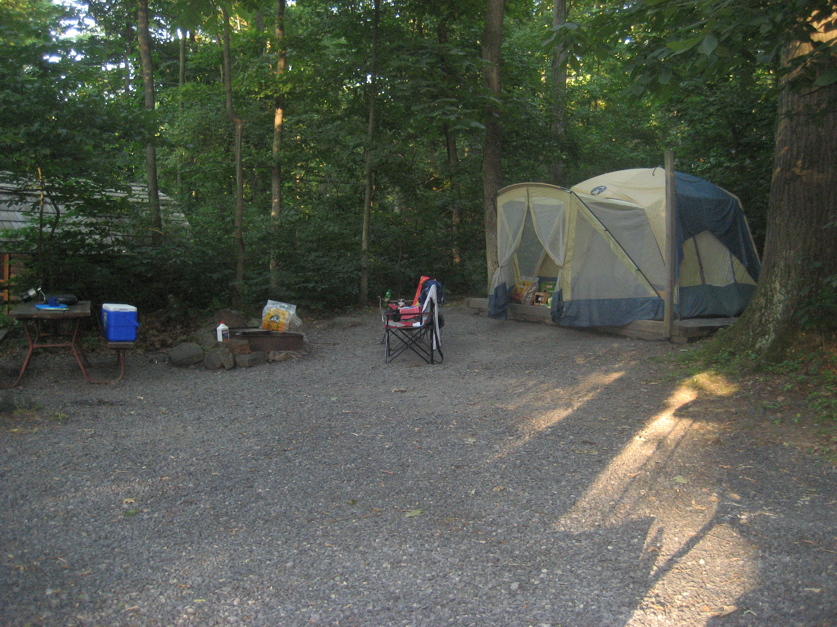 Gettysburg, Pennsylvania Tent Camping Sites Gettysburg / Battlefield