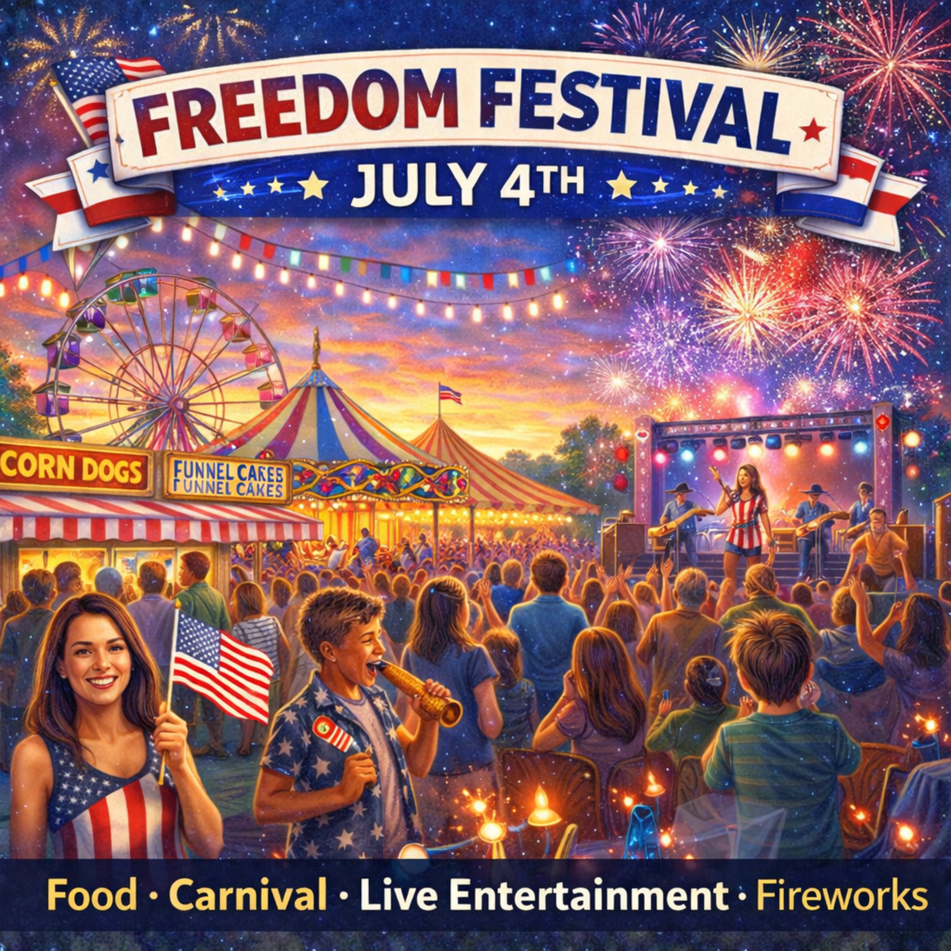 Freedom Festival on July 4th Photo