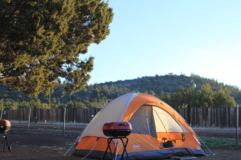 Williams, Arizona Tent Camping Sites Grand Canyon / Williams KOA Journey