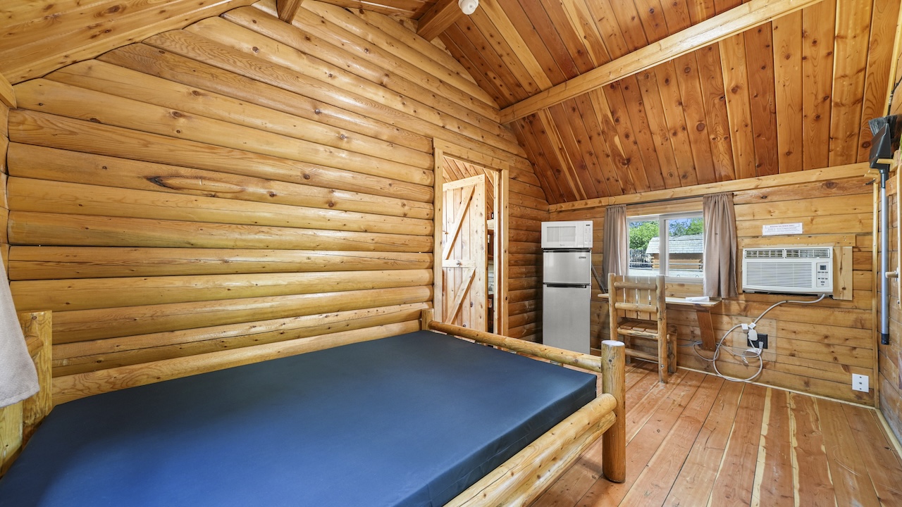 Rustic Cabin 2 room interior