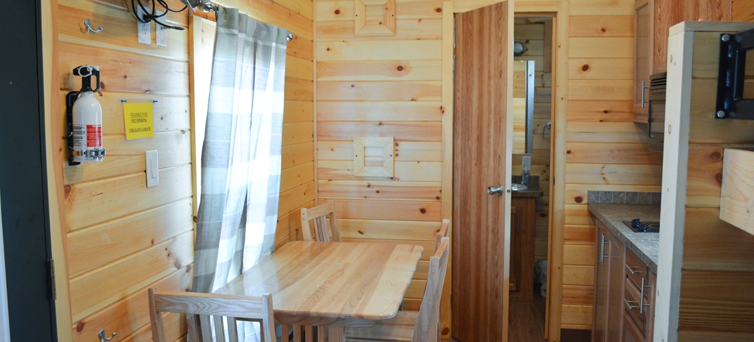 Dining/kitchen area