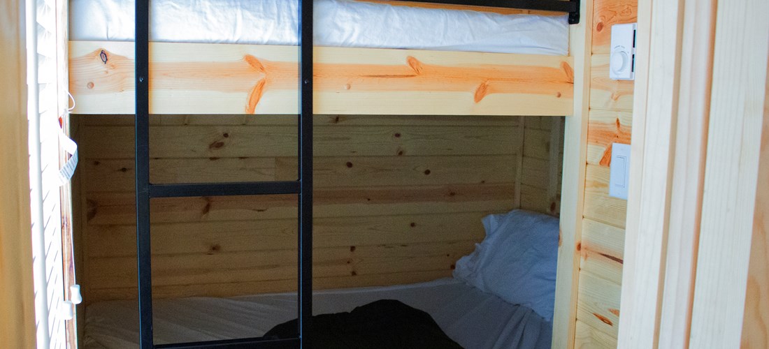 Second Bedroom with Full sized bunk beds
