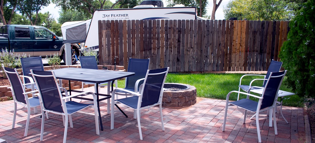 Lodge Cabin Patio