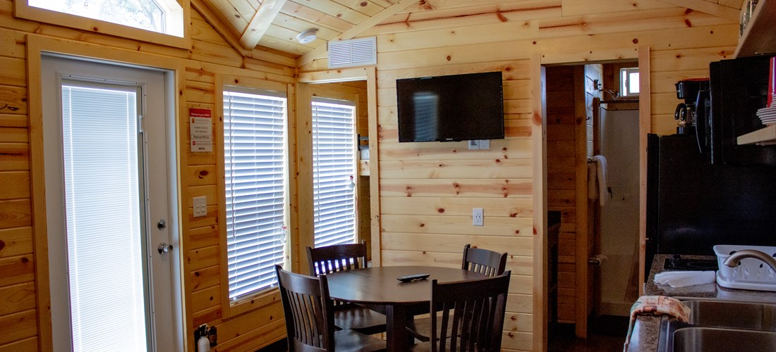 Deluxe Lodge Living space