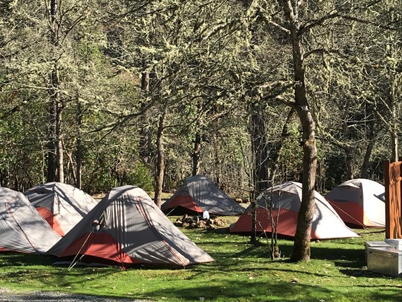Group Tent Camping