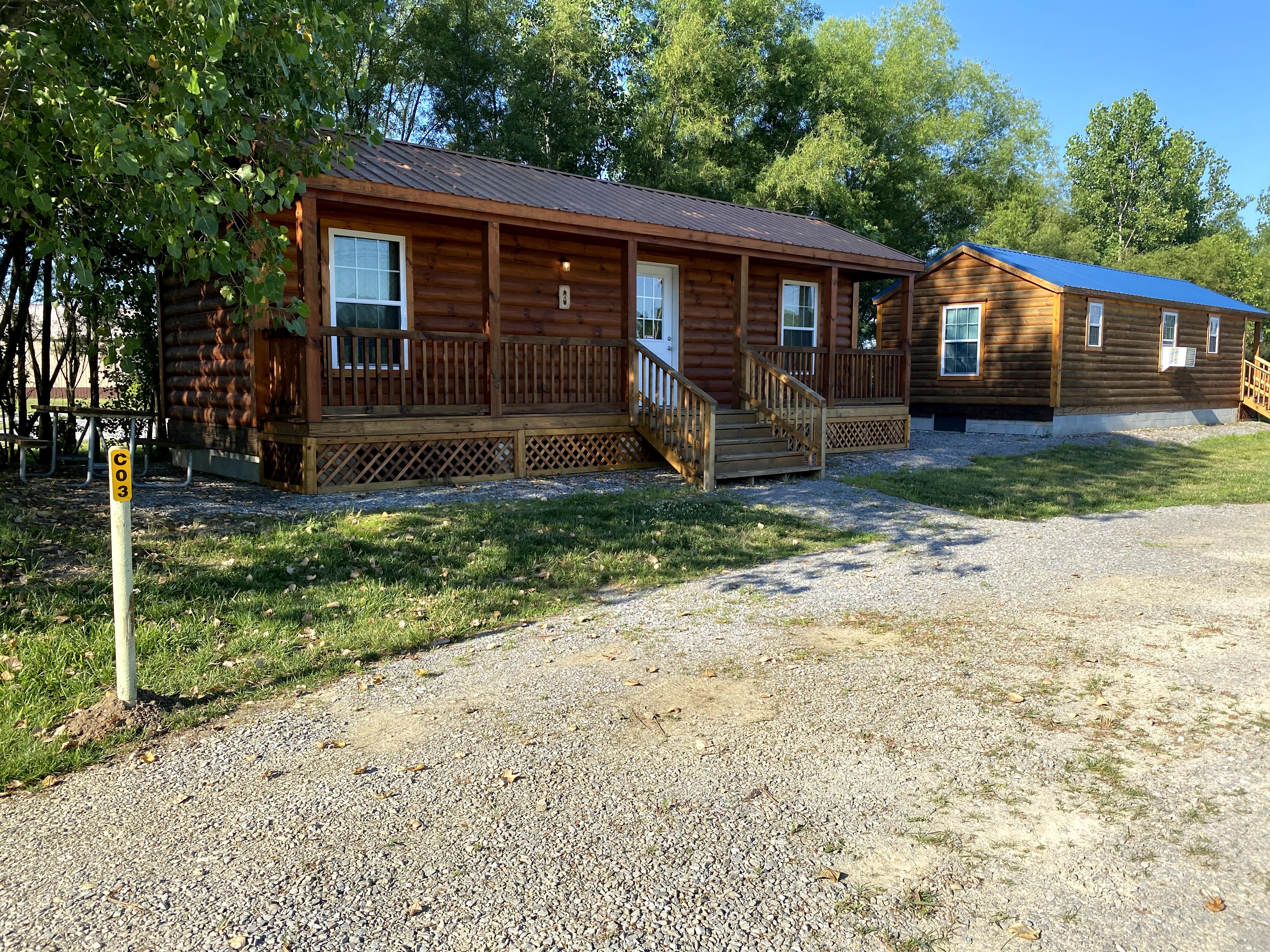 Grayville, Illinois Lodging Grayville / I64 KOA Holiday