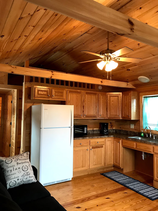 Loft Cabin kitchen