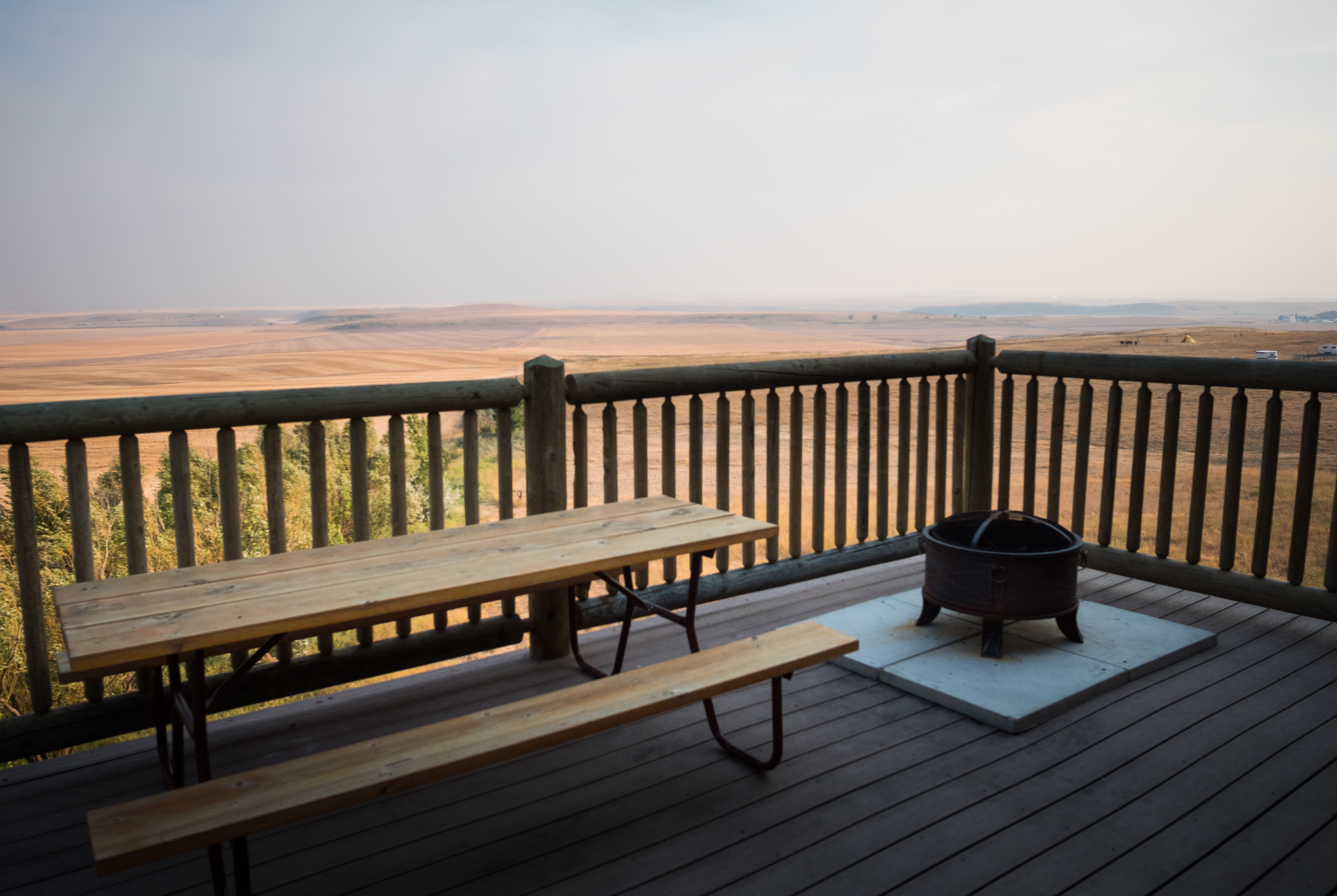 Deluxe Kottage Deck View