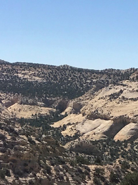 Tusher Canyon - just a few miles north of the KOA