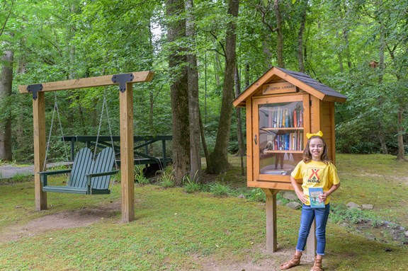 "Jen's Little Library"