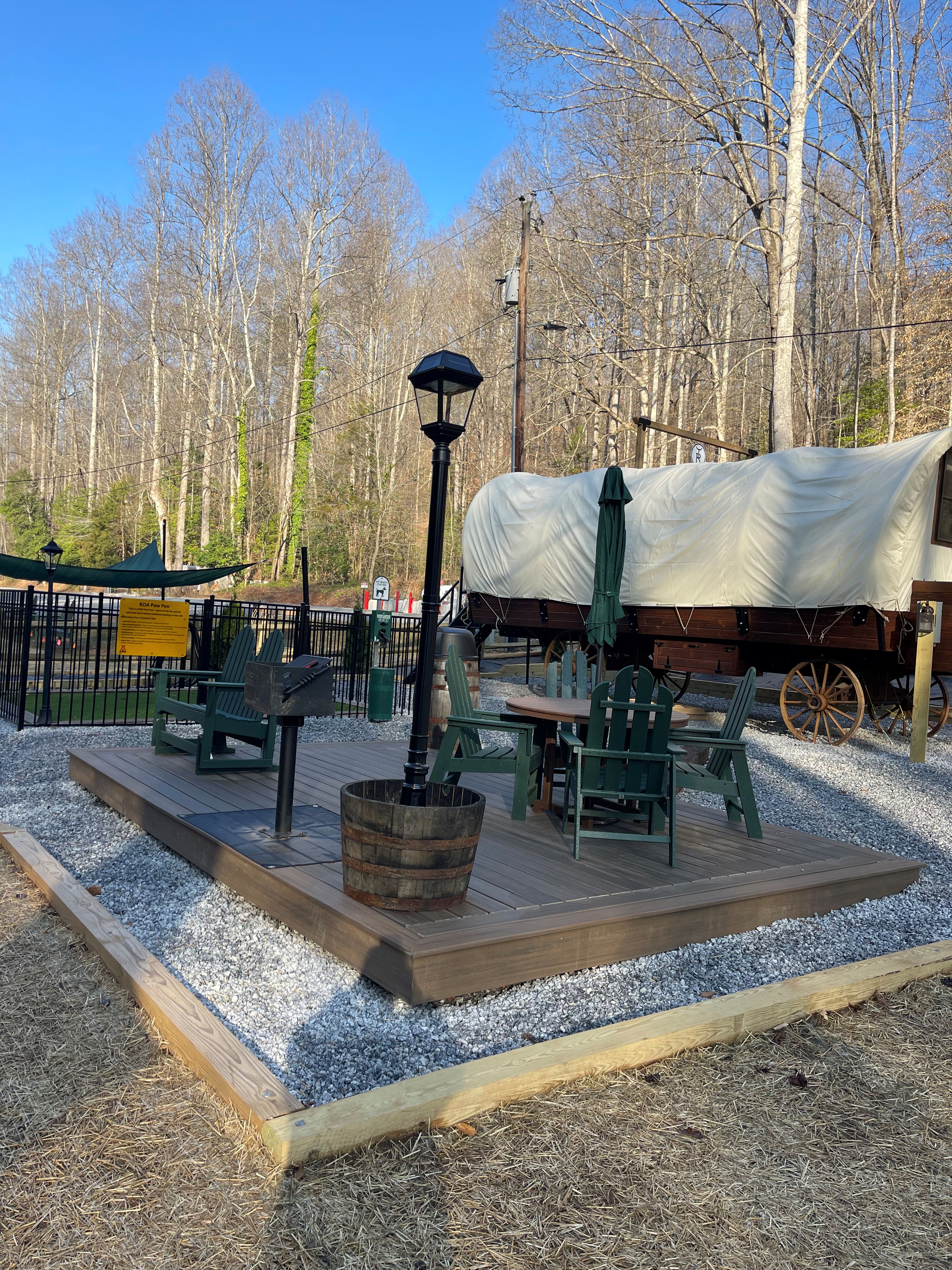 Covered Wagon #1 Deck