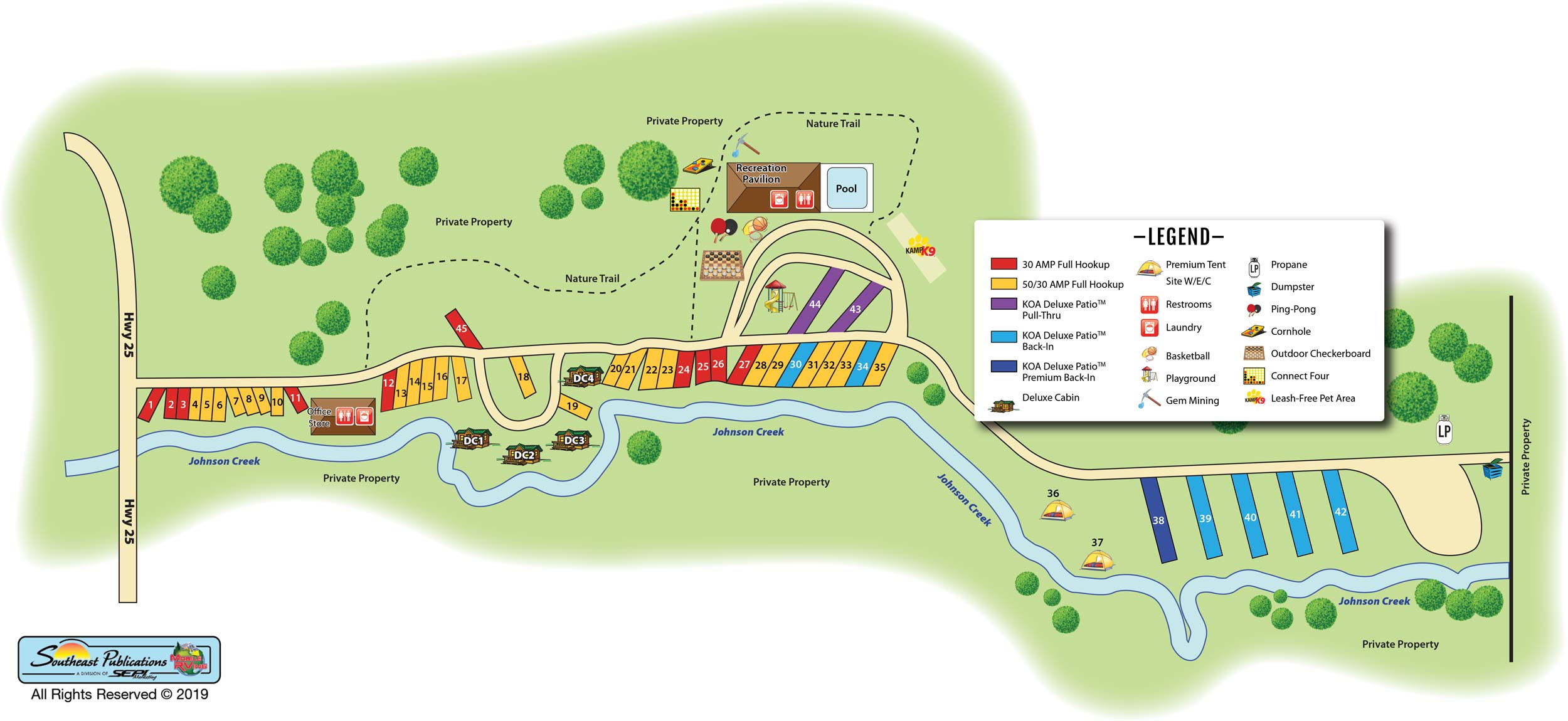 Travelers Rest, South Carolina Campground Travelers Rest / N Greenville KOA