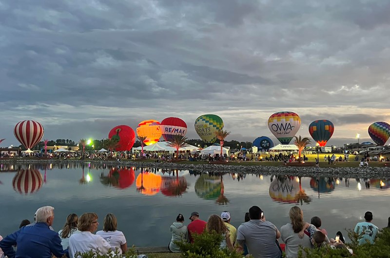 Gulf Coast Hot Air Balloon Festival Photo
