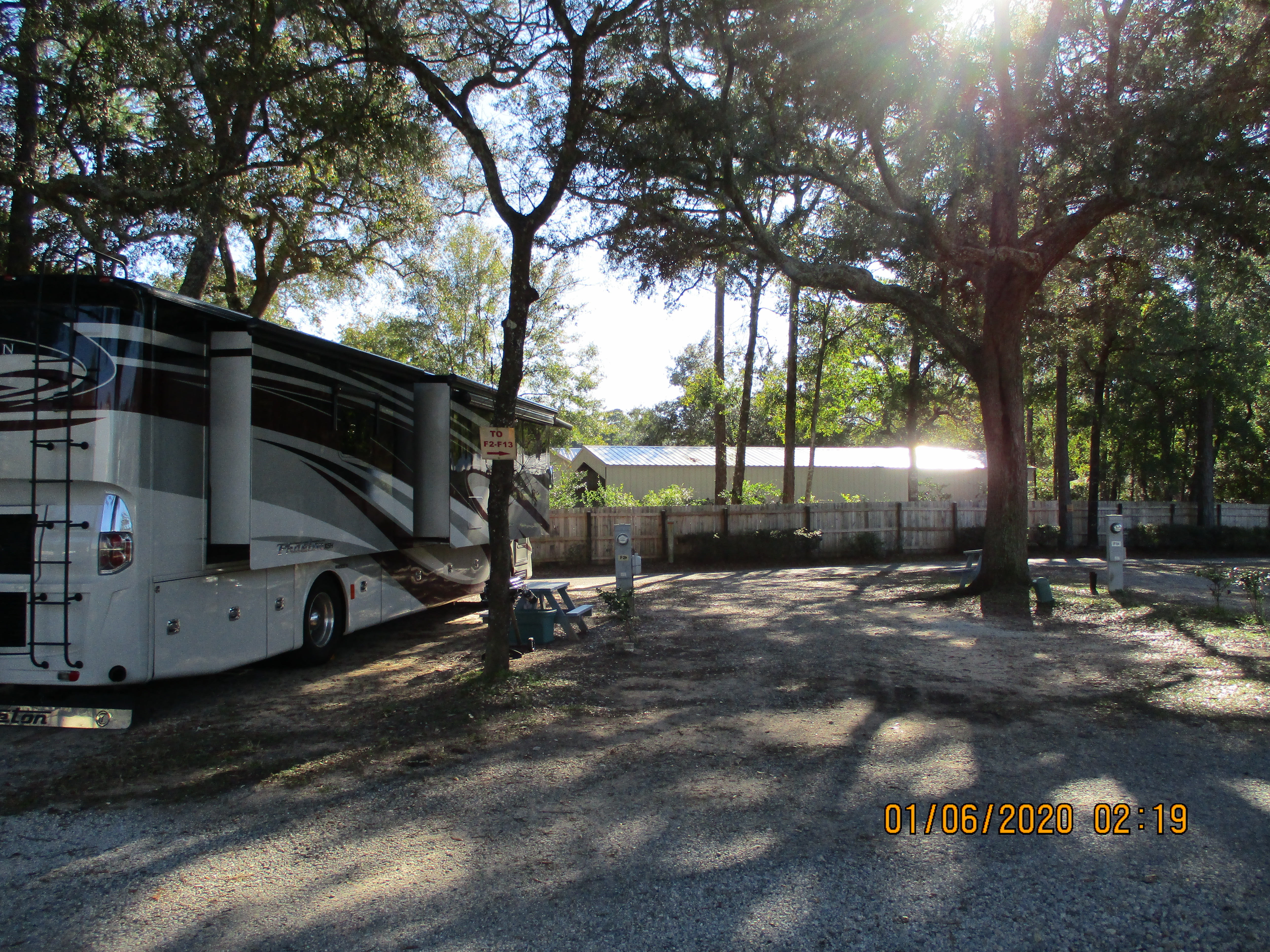 Lillian, Alabama RV Camping Sites Gulf Shores / Pensacola West KOA