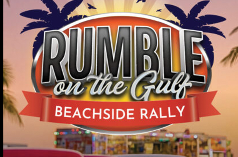 Rumble on the Gulf beach side rally Photo