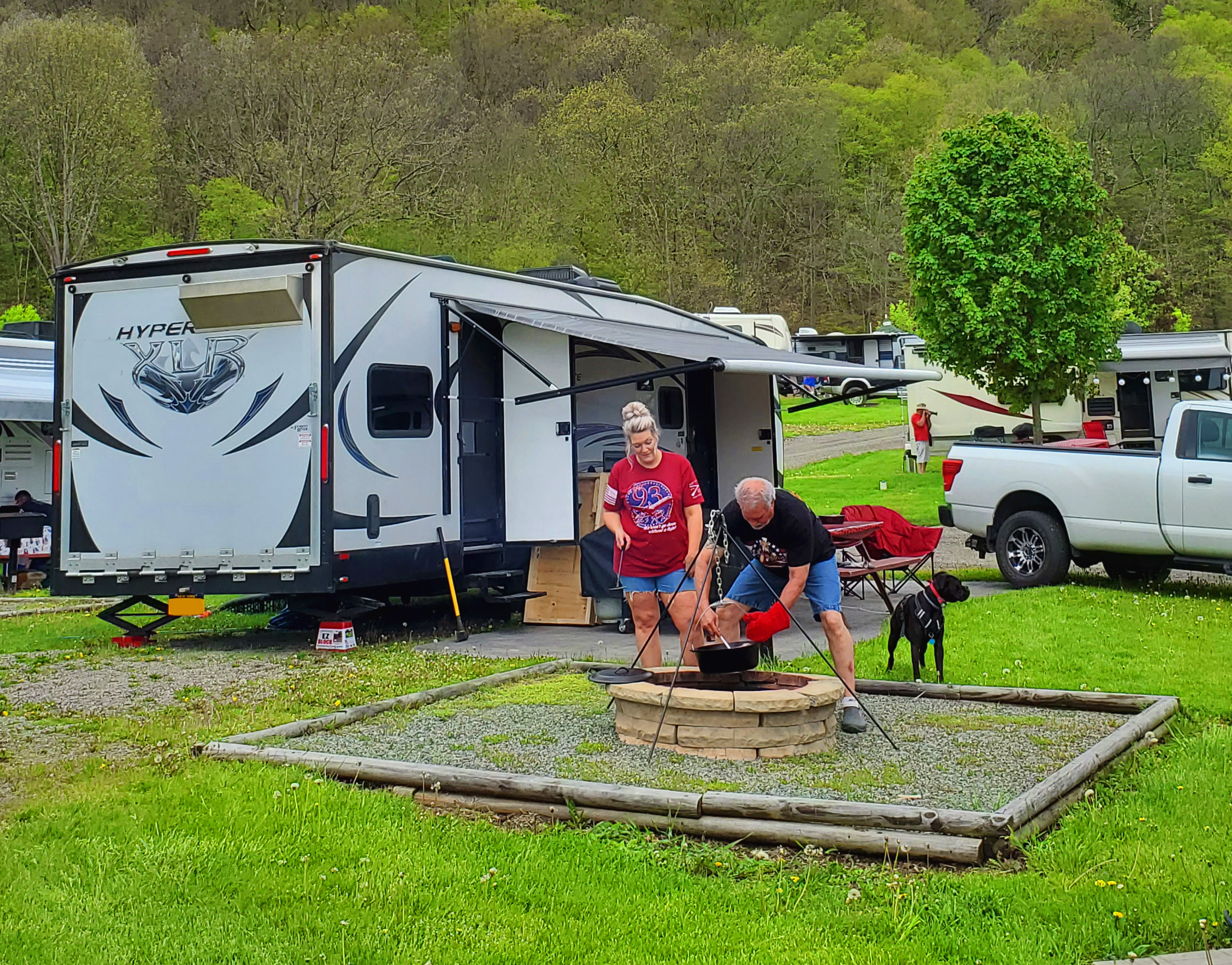 Bath, New York RV Camping Sites Hammondsport / Bath KOA Resort