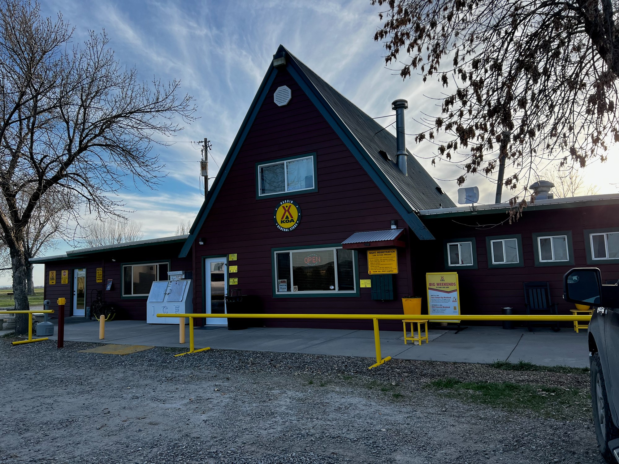 Hardin, Montana Campground Hardin KOA Journey