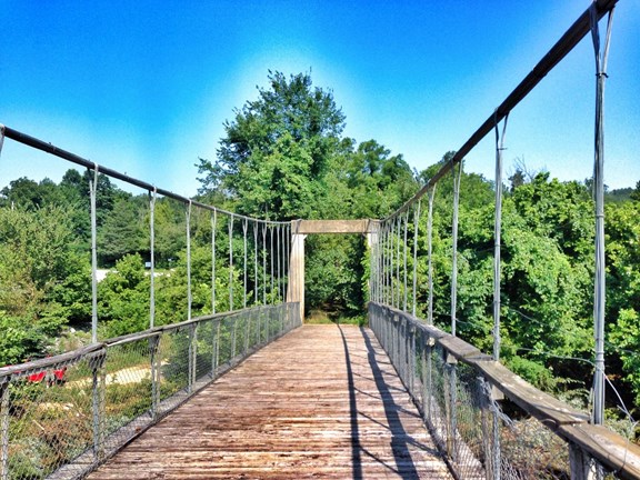 Haggard Ford Swinging Bridge