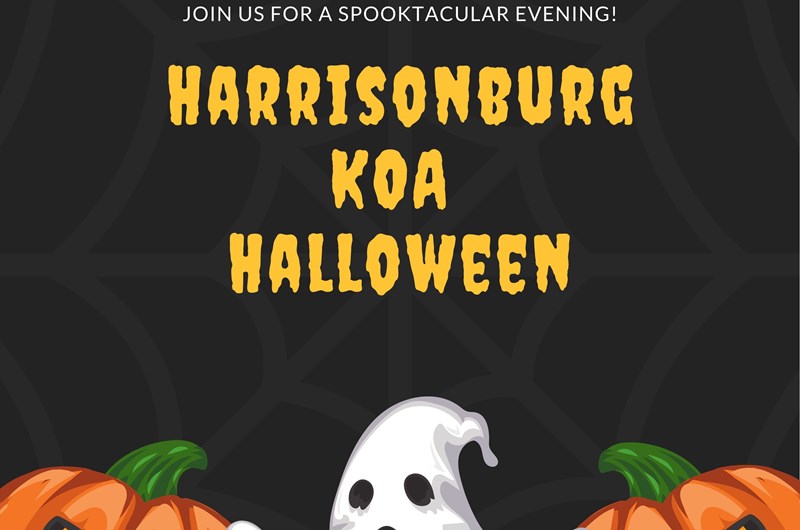 Campground Halloween Event at the Harrisonburg / Shenandoah Valley KOA Holiday Campground in