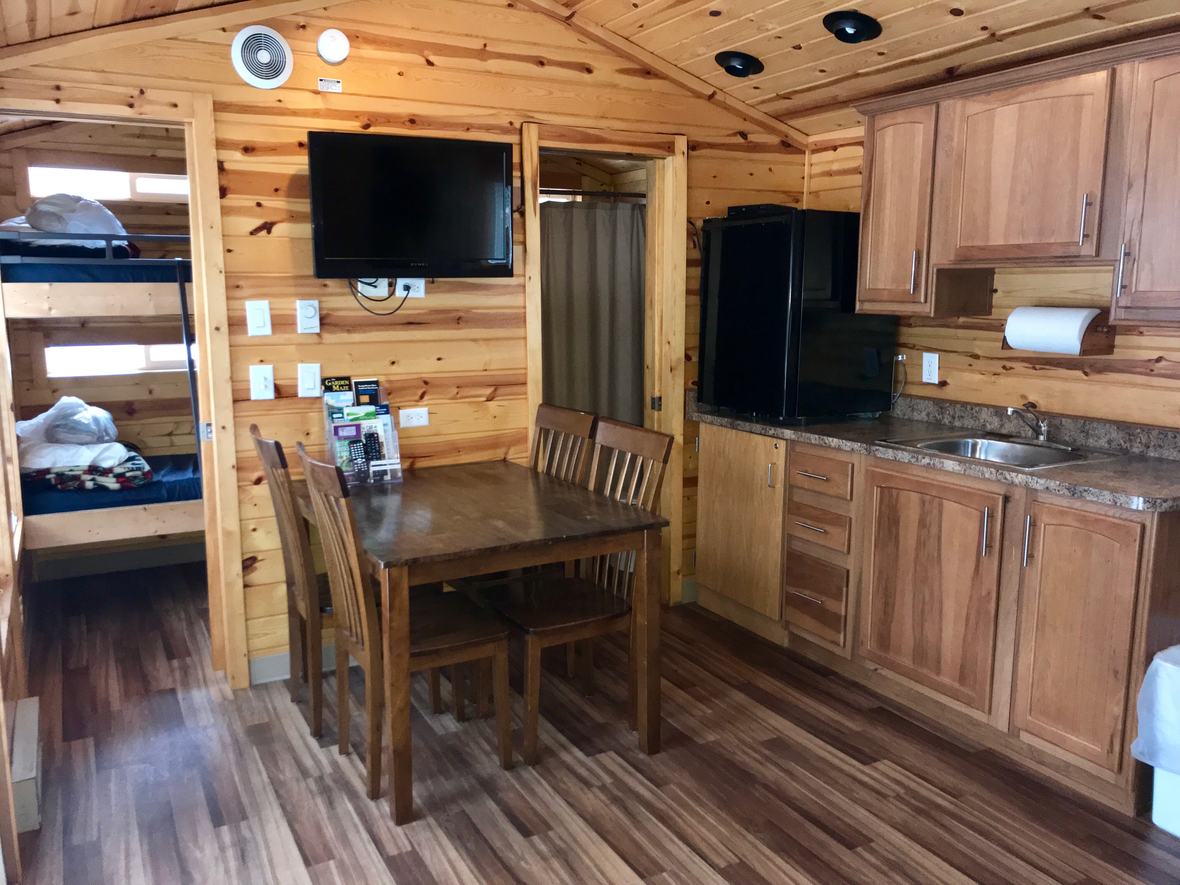 bear lodge living area