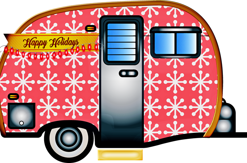 Christmas Camper Decorating Contest Photo