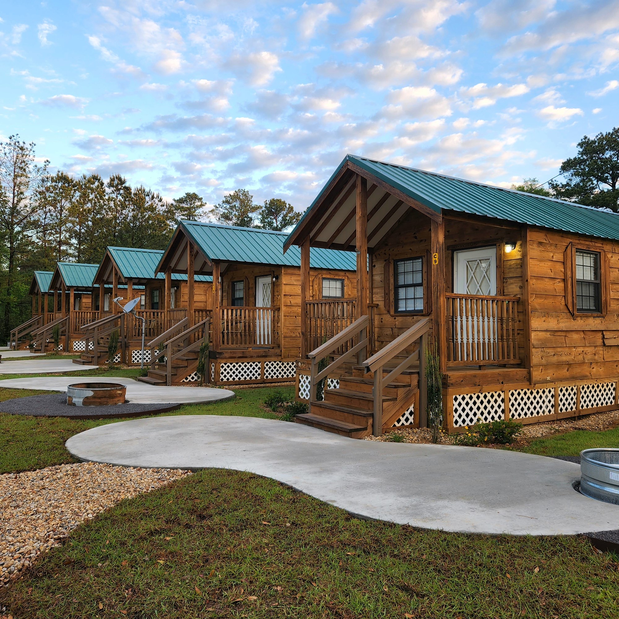 Hattiesburg, Mississippi Lodging Hattiesburg / Okatoma River KOA