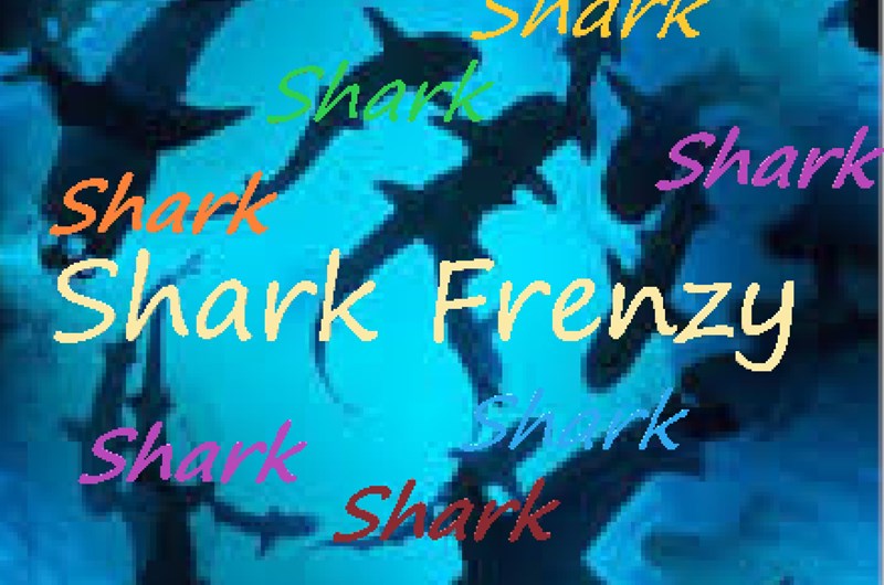 Shark Frenzy/Father's Day Photo