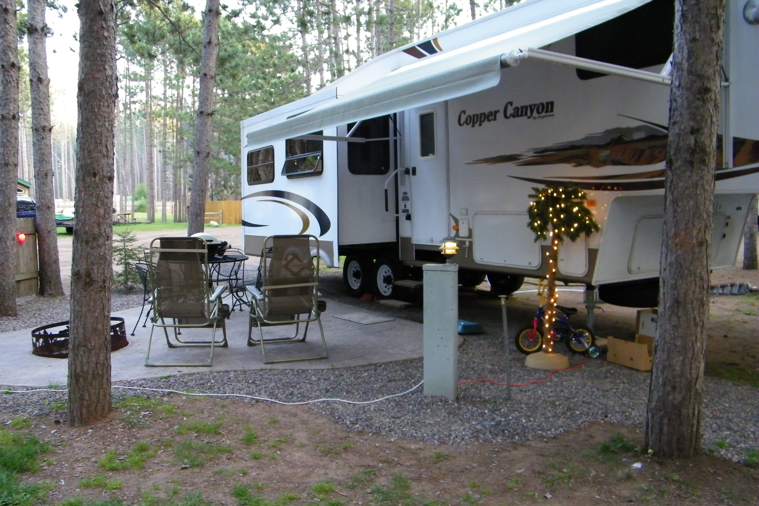 Hayward, Wisconsin RV Camping Sites Hayward KOA Holiday