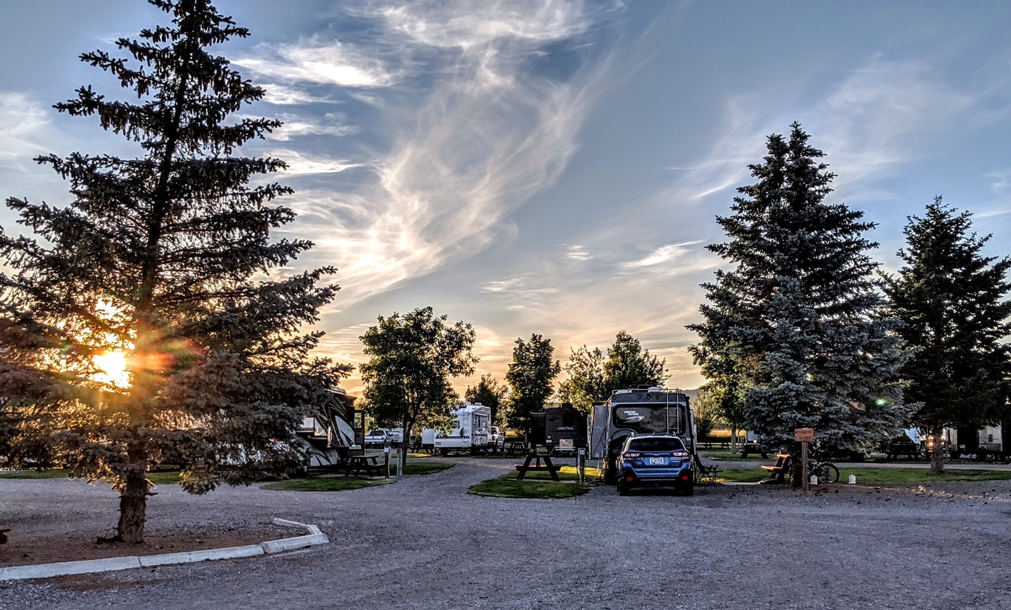 Helena, Montana Campground  Helena North KOA Journey