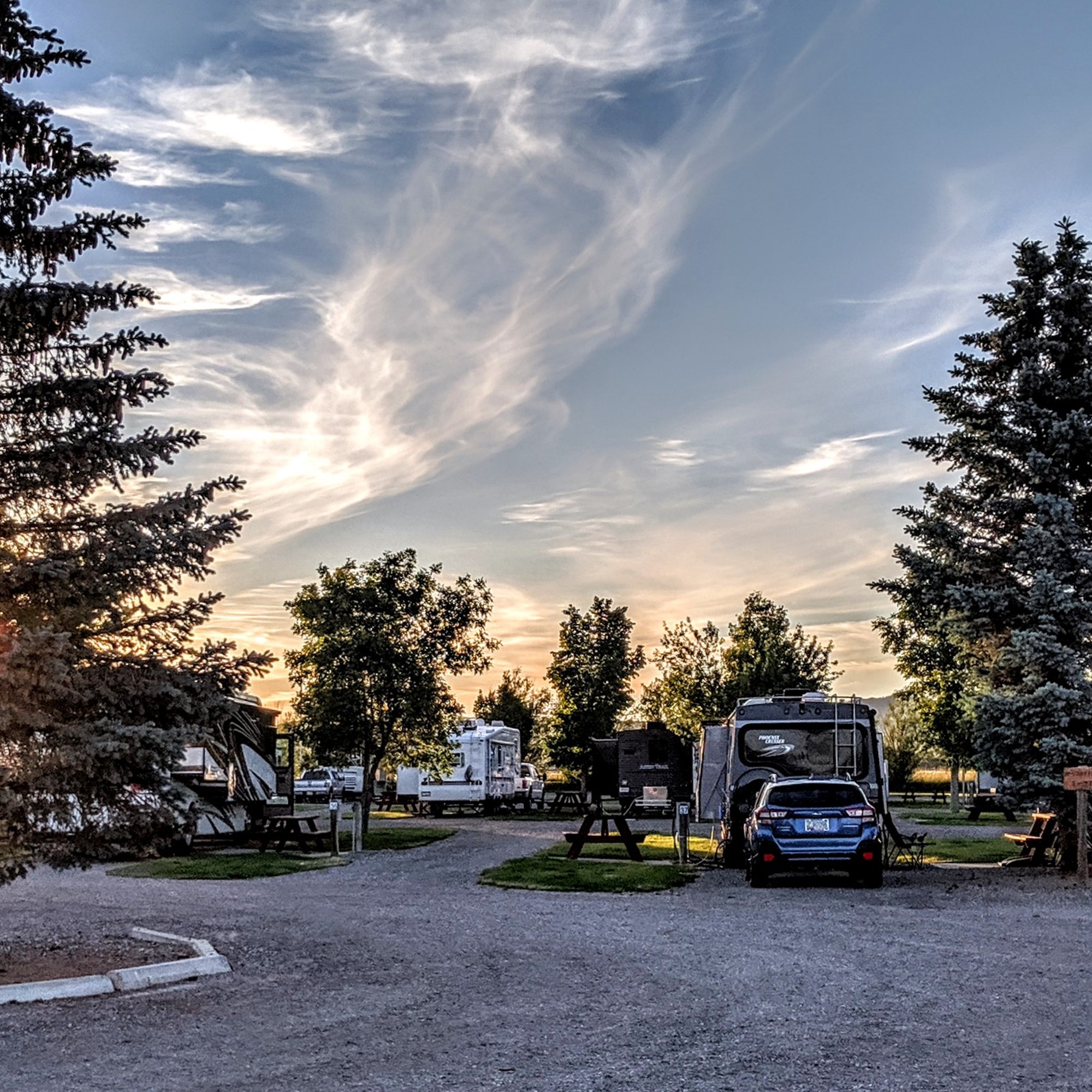 Helena, Montana Campground Helena North KOA Journey