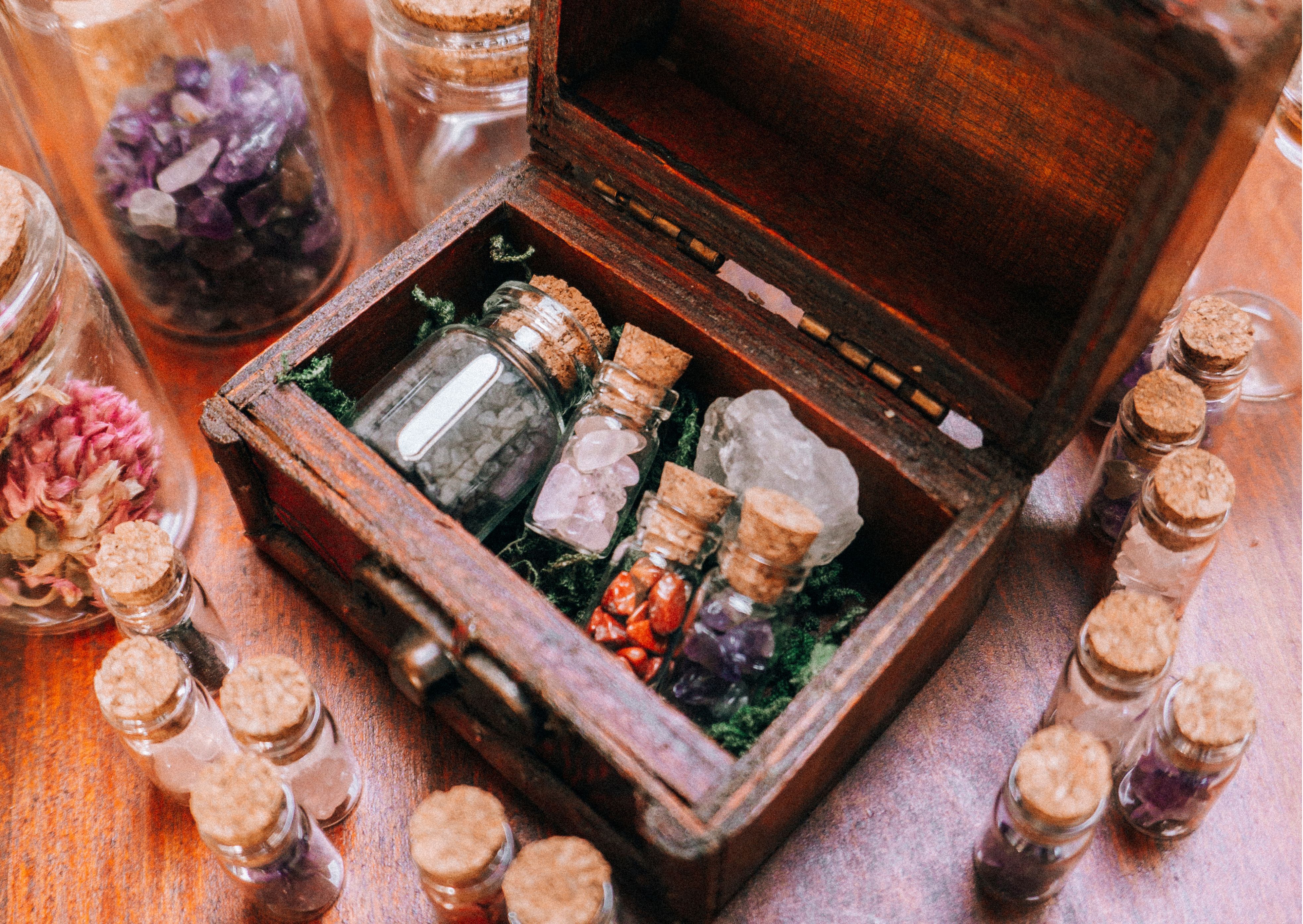 Gemstone Wish Bottles Photo