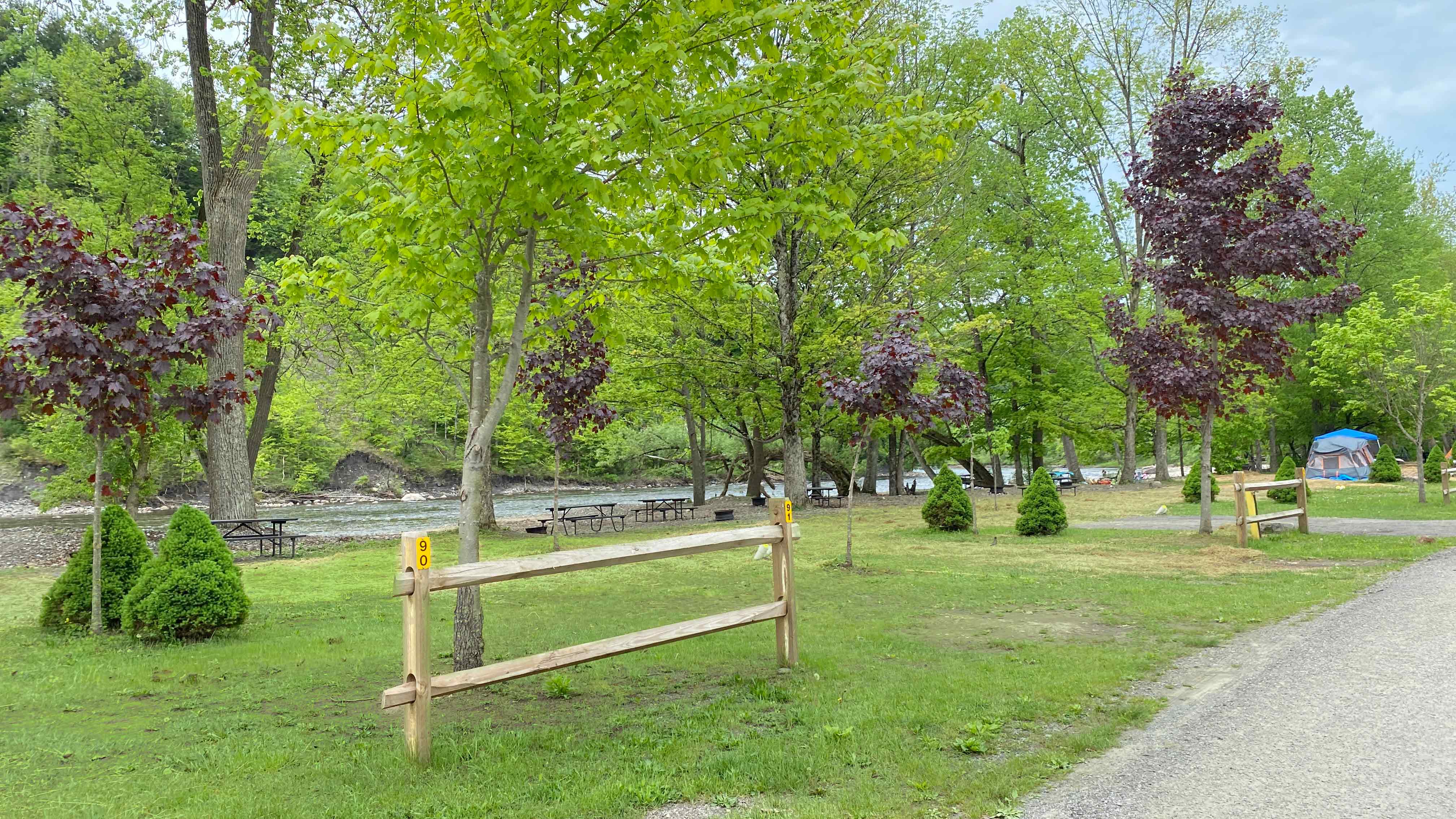 Herkimer, New York Tent Camping Sites Herkimer Diamond KOA Resort