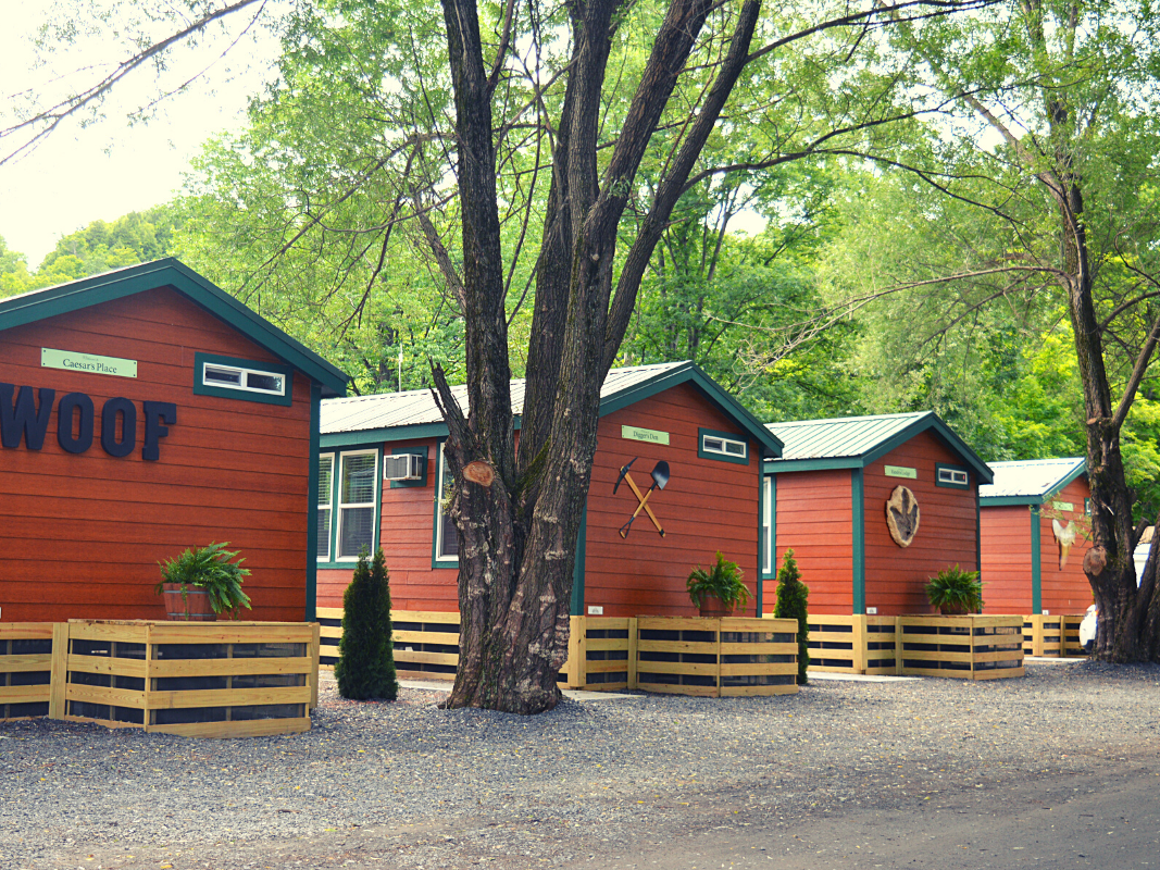 Welcome to The Medium Deluxe Creekside Cabins KT1 - KT4
