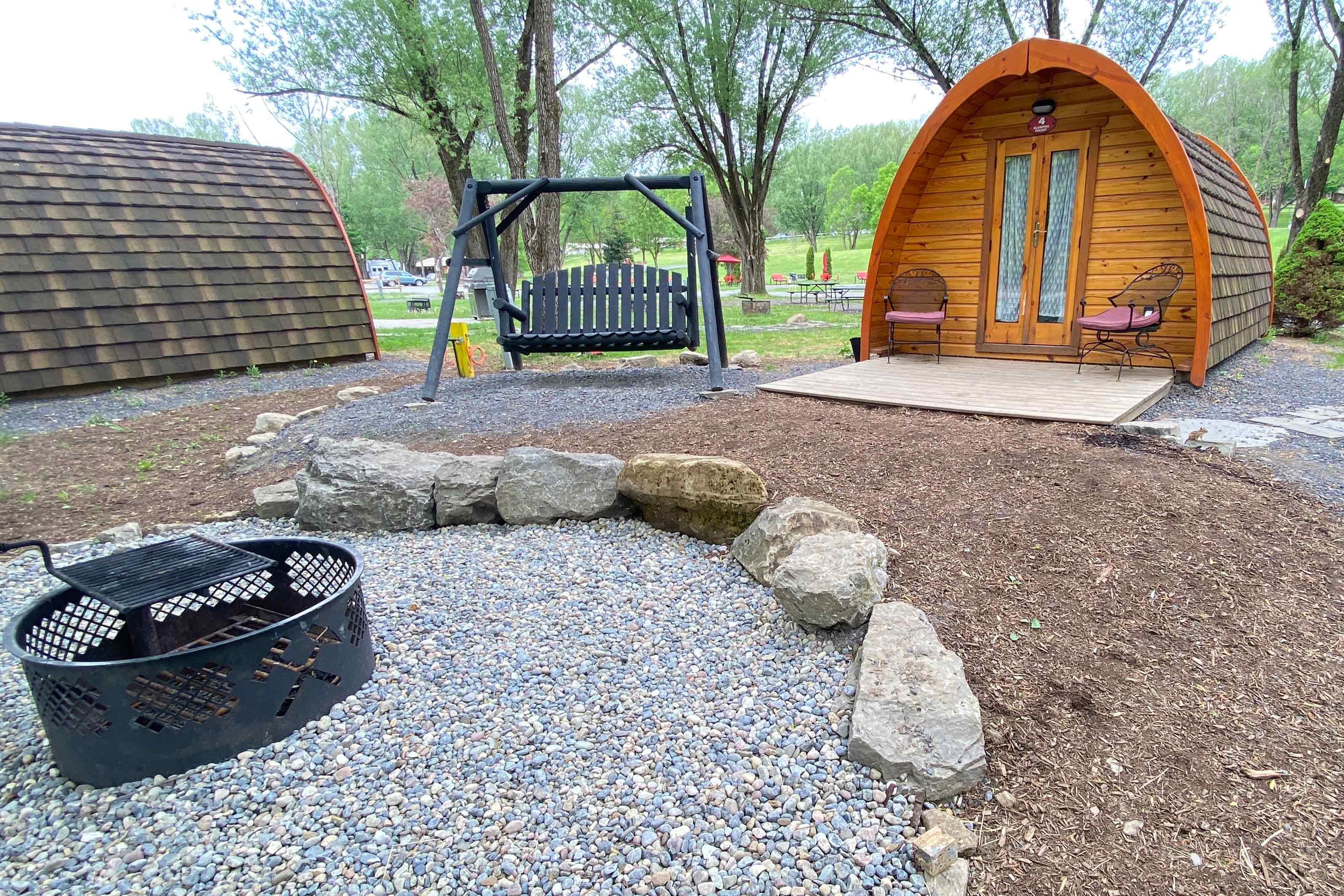 Herkimer, New York Lodging Herkimer Diamond KOA Resort