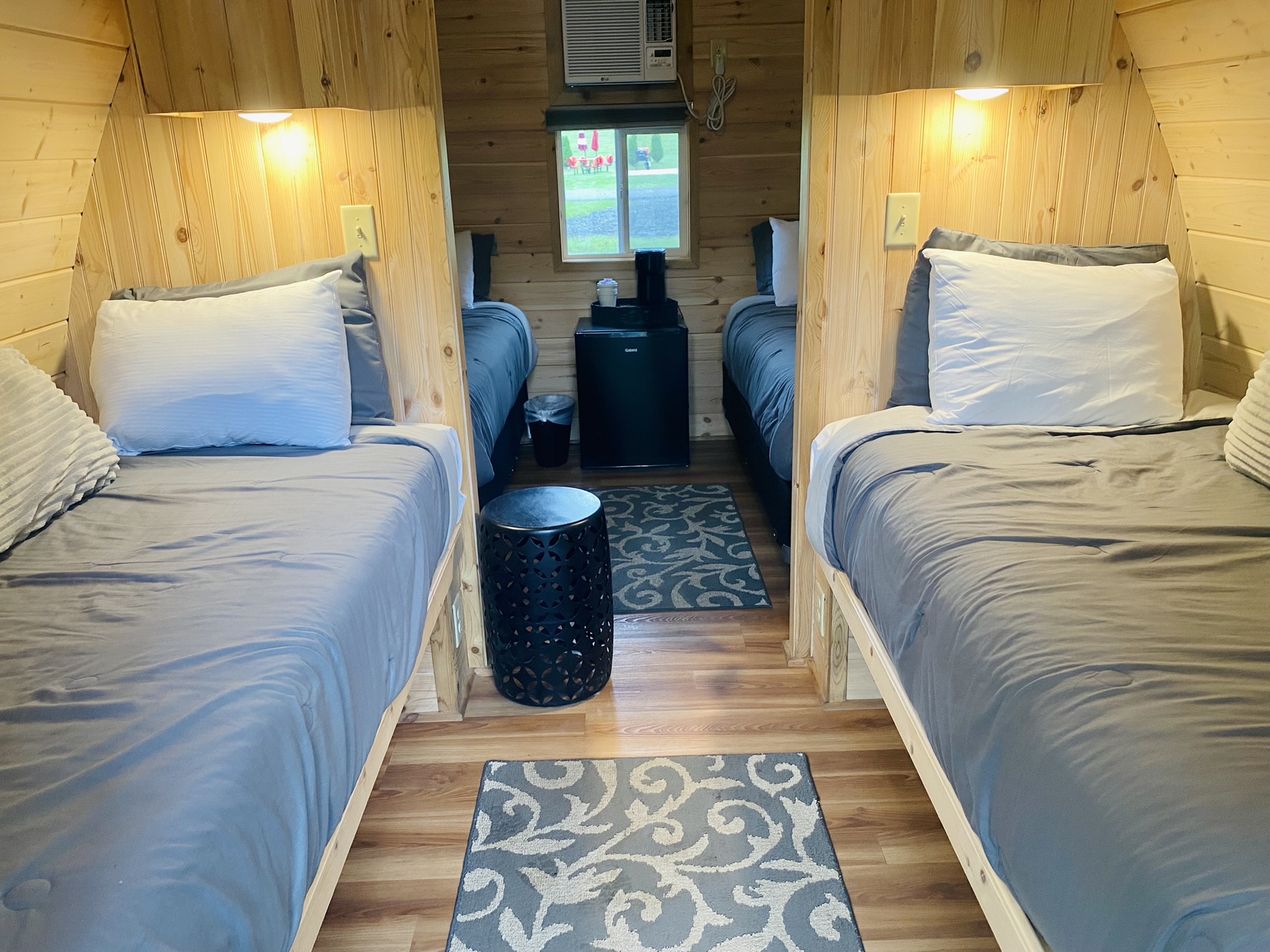 Creekside Glamping Pod 4 - #43 - Four Twin Beds