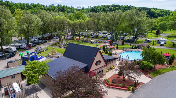 Welcome to the Herkimer Diamond KOA Resort!