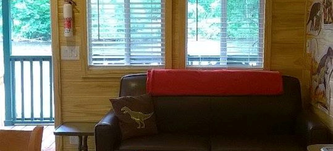 Deluxe Cabin (KT) Randy's Lodge sleeper sofa