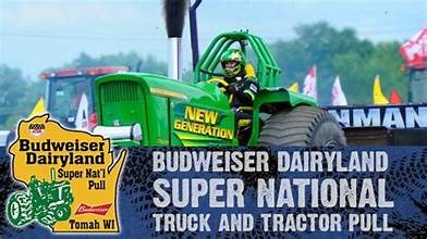 Budweiser Dairyland Super National Truck and Tractor Pull Photo