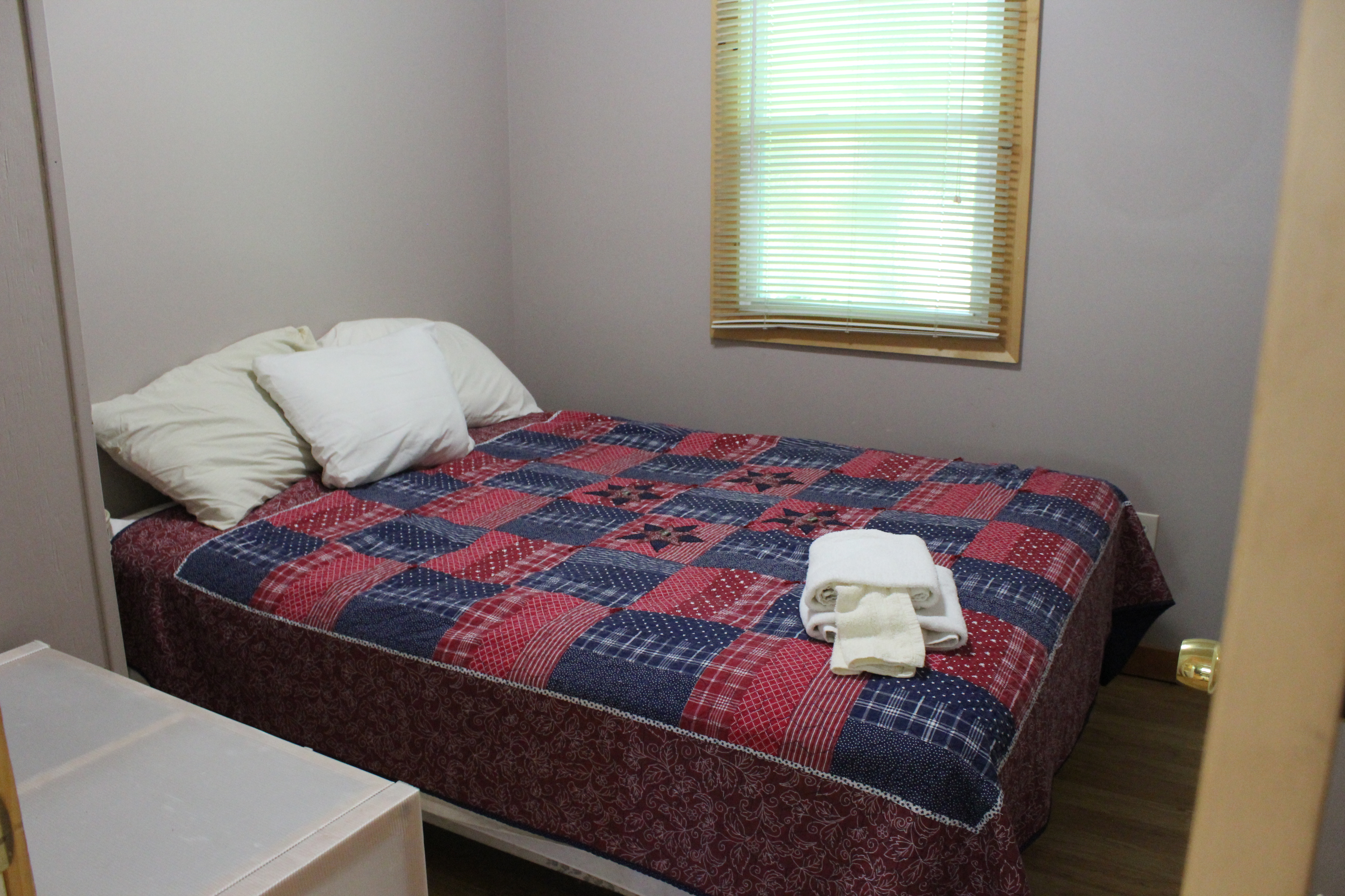 Cody Bedroom 1 with Queen bed.