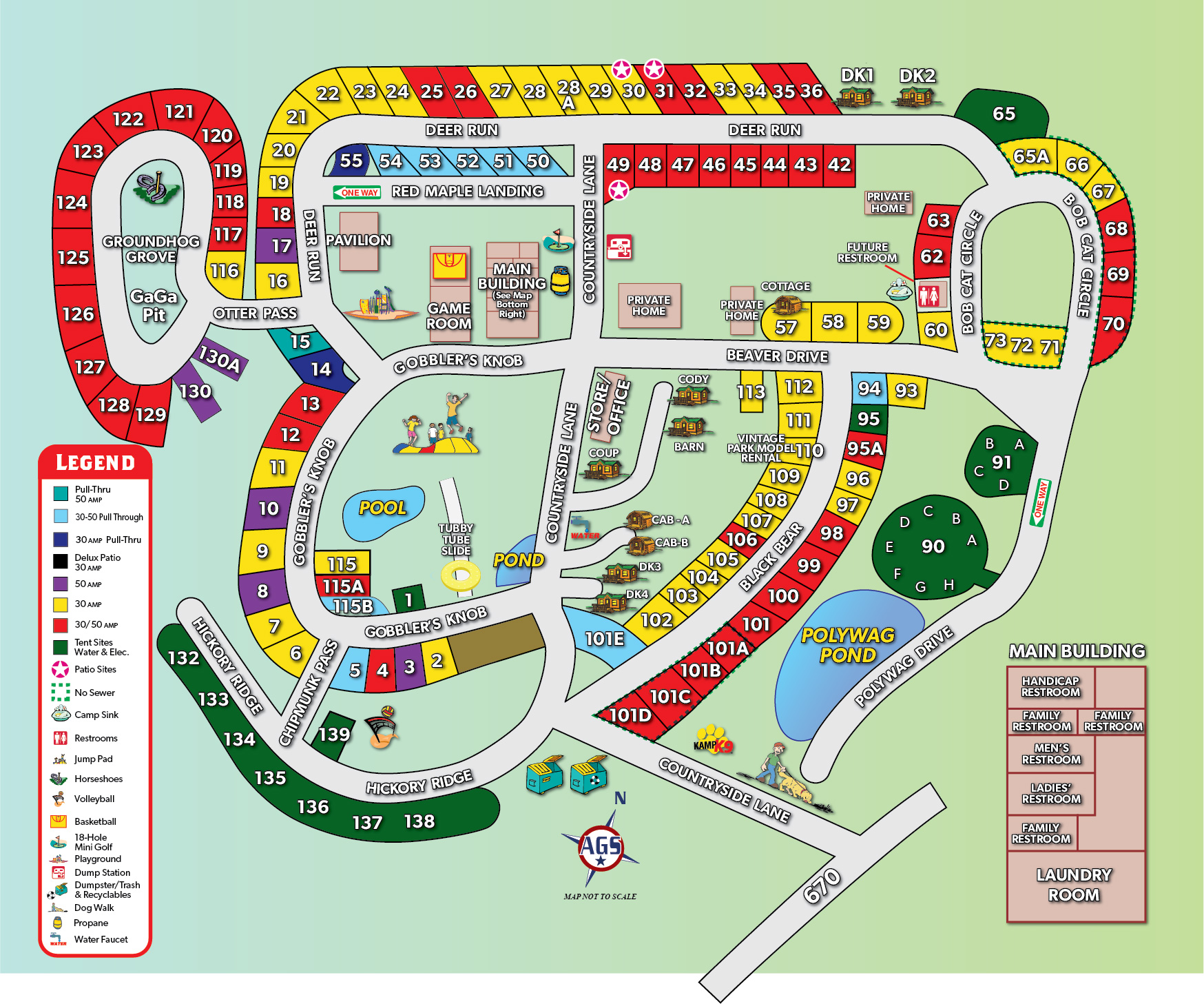 Honesdale, Pennsylvania Camping Activities Honesdale / Poconos KOA