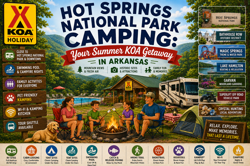 Your Summer KOA Getaway in Arkansas