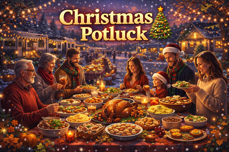 Christmas Potluck Photo
